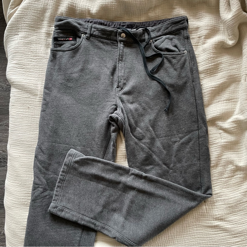 Diesel P-Mac’s Loopback Cotton Pants Size 36
